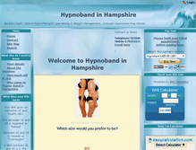 Tablet Screenshot of hypnoband-in-hampshire.co.uk